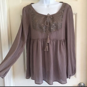 Alter’d State flowy embroidered top